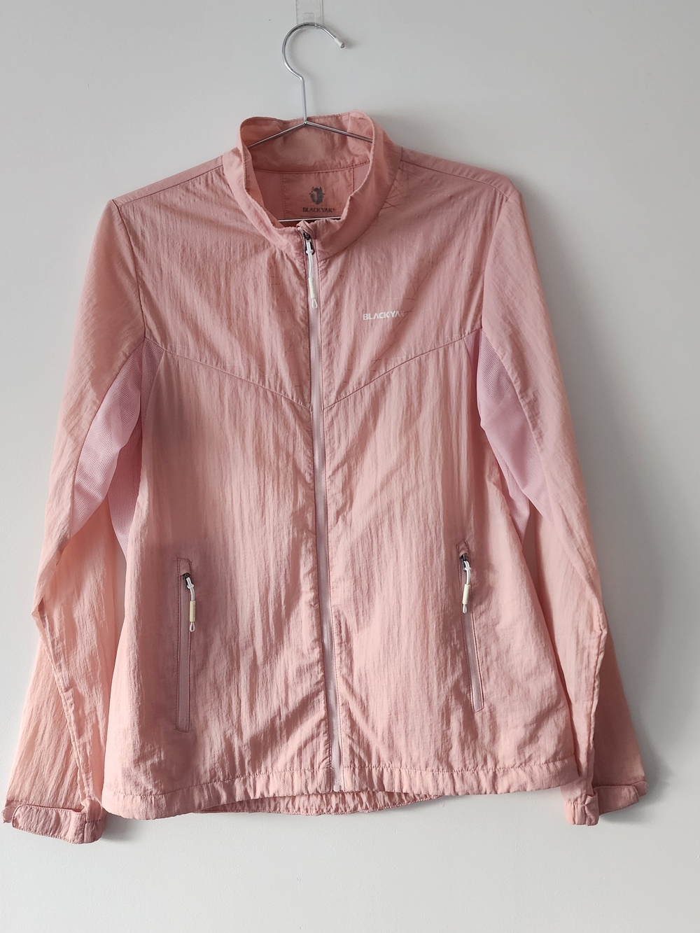 Blackyak B Airfly 2 Pink Lightweight Pink Windbreaker Jacket Women S/M Utility